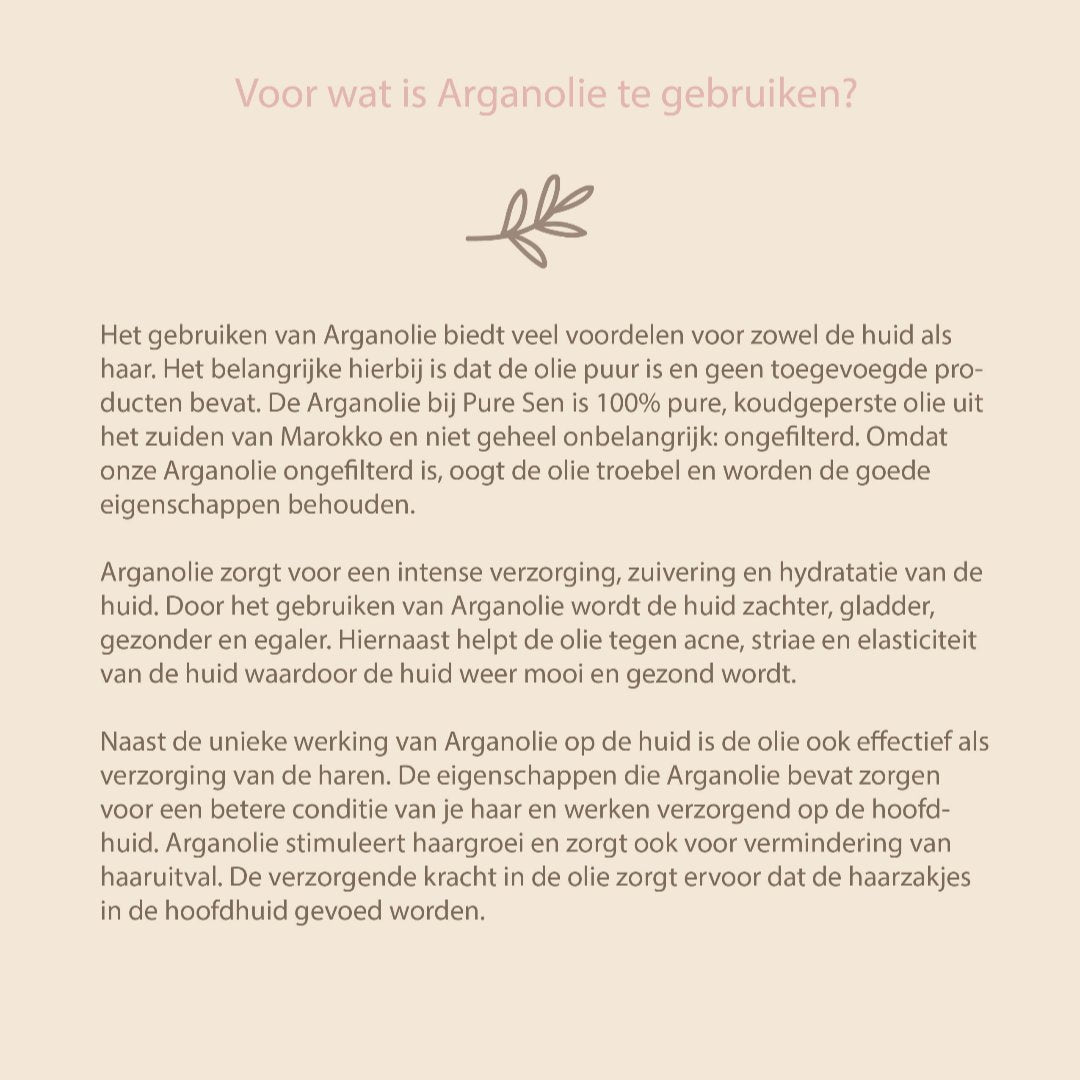 Waar is arganolie voor te gebruiken